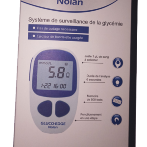 Lecteur de glycémie GLUCO-EDGE